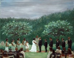 Aneka and Solomon (16x20 Oil) Aneka and Solomon (16x20 Oil)