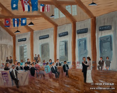 asheville nc live wedding painting live wedding painter