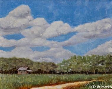 "Lenoir County". 16x20. Oil on linen. Kinston NC Paintings